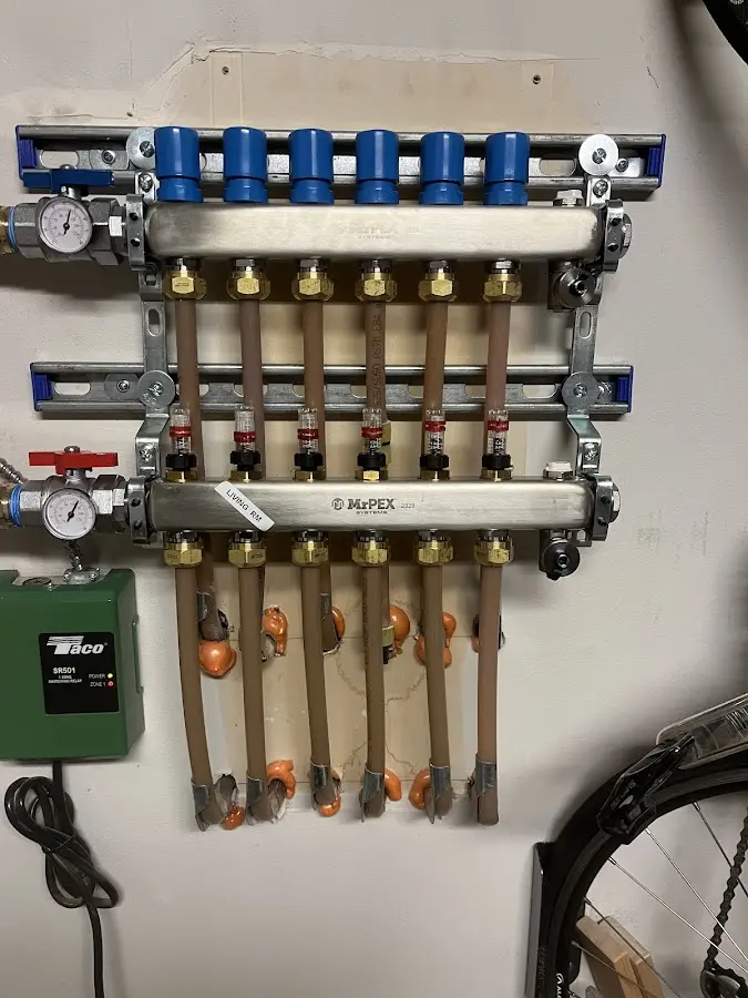 Plumber performing Sink Repair at a residential property in Bowie