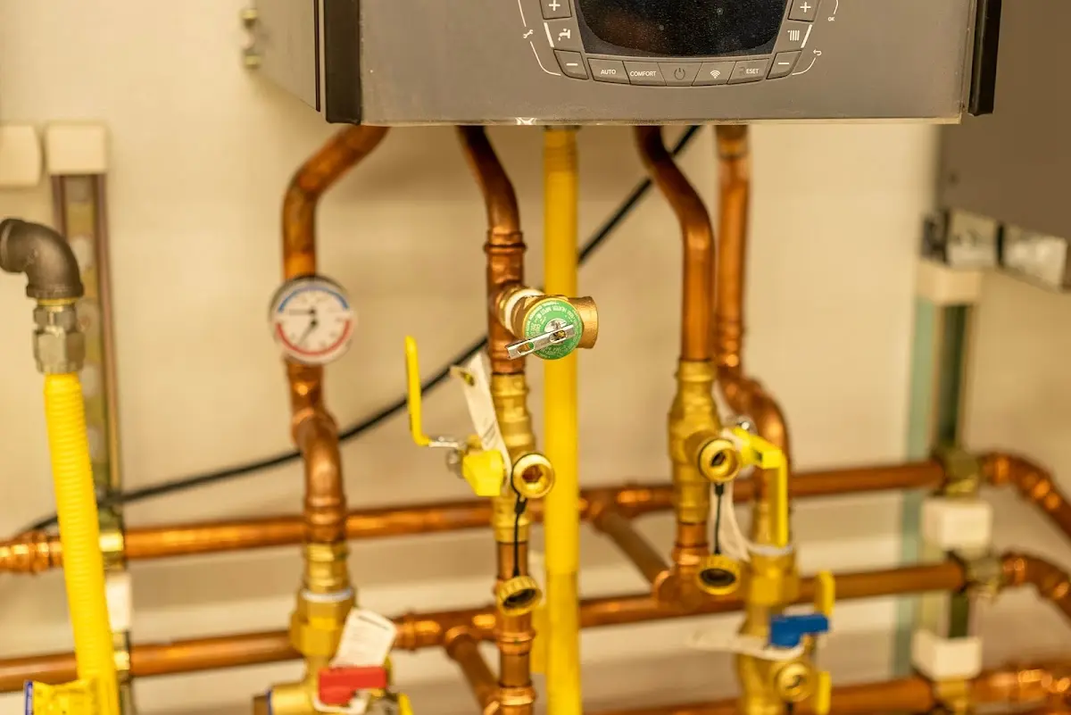 Licensed technician providing Slab Leak Repair for a homeowner in Bowie